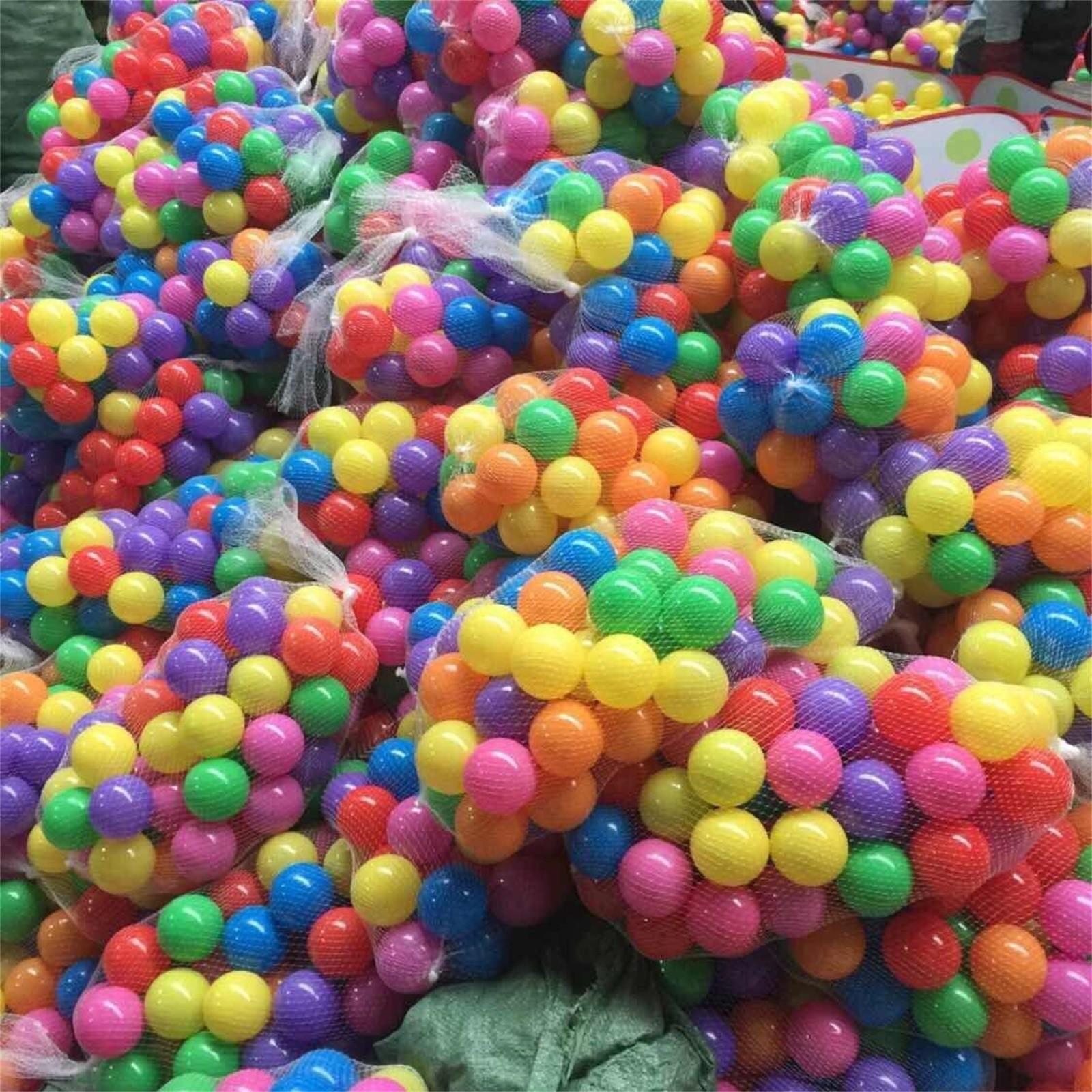 

100Pcs Baby Plastic Balls Water Pool Ocean Ball Games for Children Swim Pit Play House Outdoors Sport Ball Tents Baby Toys