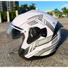 Lightweight Electric Motorcycle Helmet for Women in Summer Sun Protection and Breathable Half Helmet Four Seasons Helmet Men