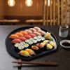 Japanese-Style Food Platter Plastic Fruit Tray Multipurpose Sushi Food Tray  Tableware