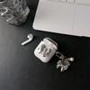 Electroplating Three-dimensional Bow AirPods Pro1 Protective Cover for 1st Generation and 3rd Generation Apple Bluetooth Headset Case for Women