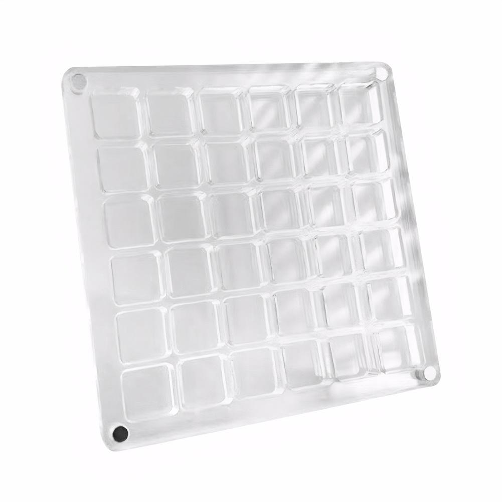 

36/64/100Grid Акриловый Магнитный Ящик Для Демонстрации Ракушек Бусины Органайзер Для Хранения Бусин Драгоценных Камней Дисплей Органайзер Шкатулка Для Ювелирных Изделий