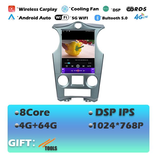 IPS 9.7'' 1024*768P For Kia Carens2006-2012 Android 14 Car Radio Multimedia Video Player Navigaion Head Unit Stereo Audio