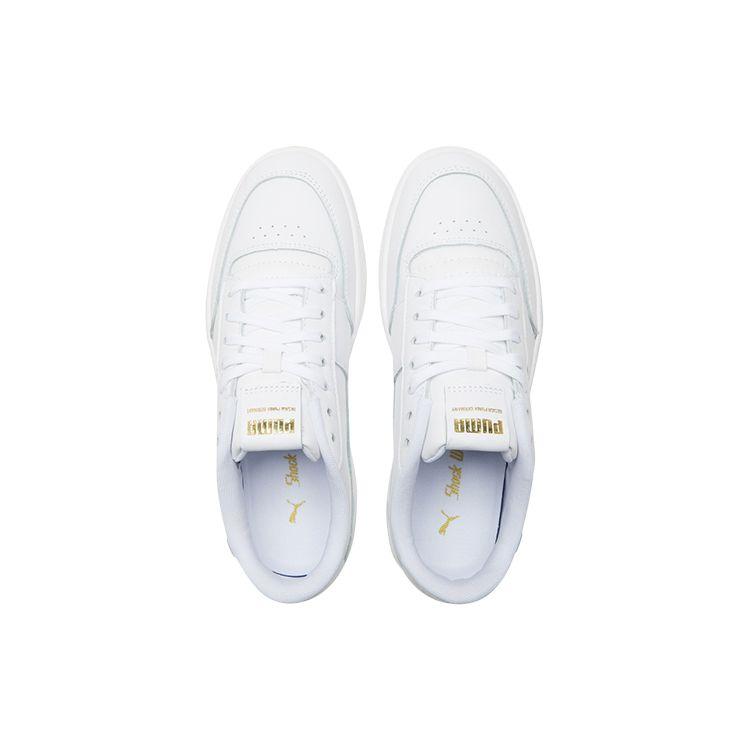 Puma Ralph Sampson Mc Clean Leather Retro Casual Low-Top Sneakers Unisex Sneakers White Platinum 375368-01