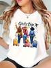 Girls Trip Friends Travel Suitcase Graphic T-shirt