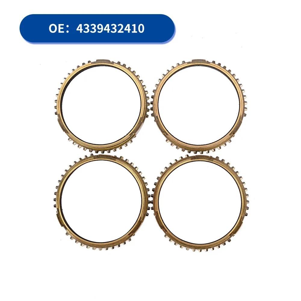 4Pcs Chassis Gearbox Synchro Rings For Hyundai Tucson KIA 1.7 Diesel Car Engine Part 4339432410 Repair Gear Gearbox Synchro Ring