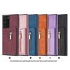 Samsung S24ultra S23 Multi-function Zipper Mobile Phone Case: A54 Anti-fall Protective Cover with Wristband.