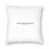 Crane Poole  Schmidt Boston Legal Square Pillowcase Polyester Linen Velvet Creative Zip Decor Sofa Cushion Cover