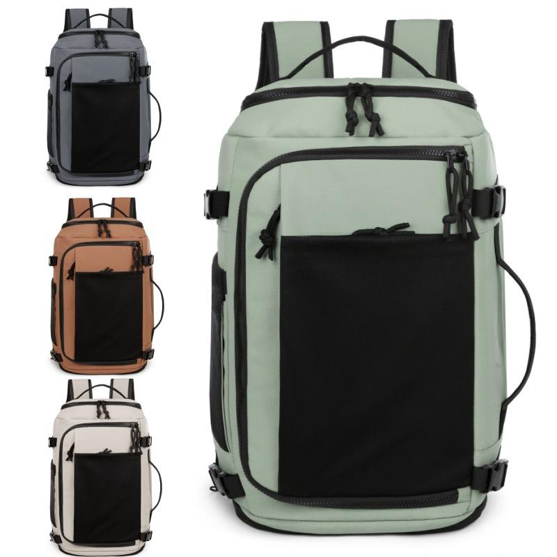 Leisure Travel Bag Large Capacity Backpack Dry Wet Separation Sports Gym Bag Independent Shoe Warehouse Travel Backpack