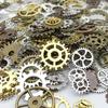 Ca. 50g Zufällige Farbmischung Zufällige Größen Metall Mechanisch Steampunk Zahnräder Zahnräder Anhänger Für DIY Schmuckherstellung Zubehör