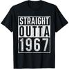 Retro 1967 Pure Polyester Printed Men's and Women's Fashionable Loose Casual T-shirt 2026 New Personalized Round Neck T-shirt
