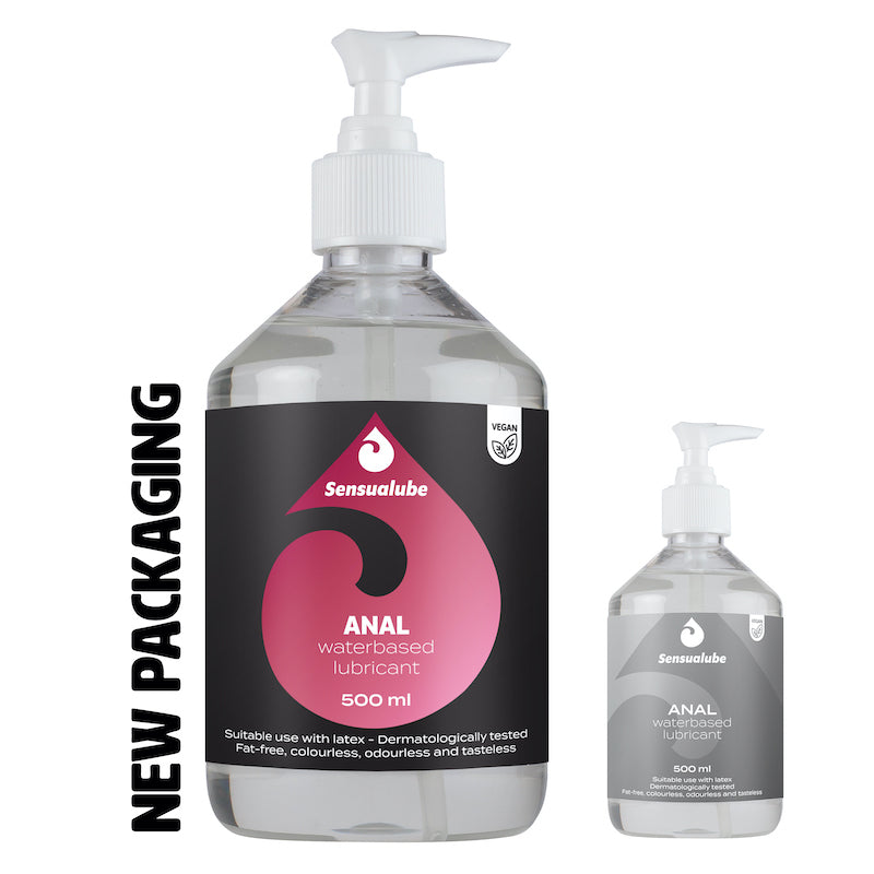 Sensualube Anal Water Based Lubricant 500ml - Sensualube - Anal Lubricants