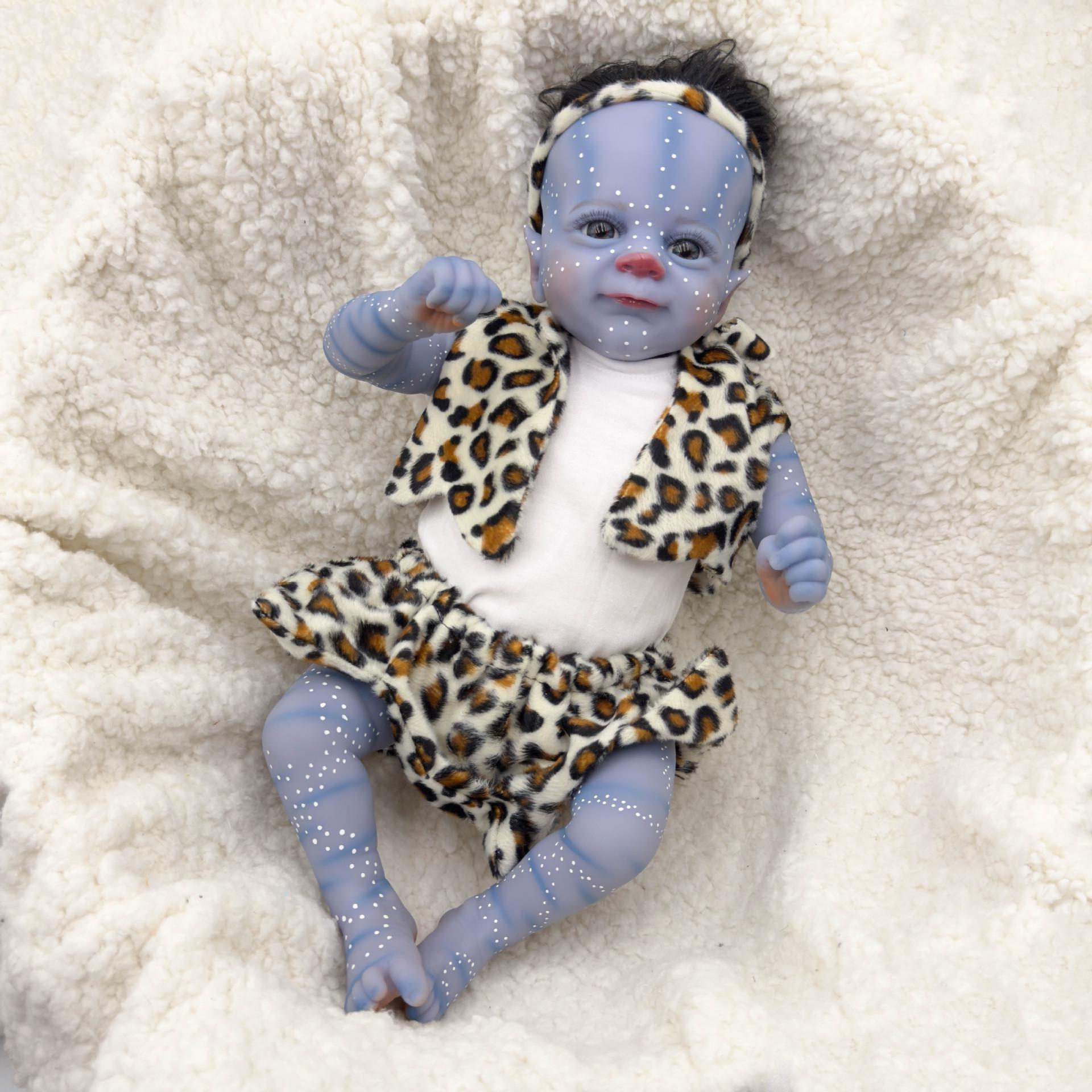 17-inch Reborn Avatar Doll 46cm Cloth Body