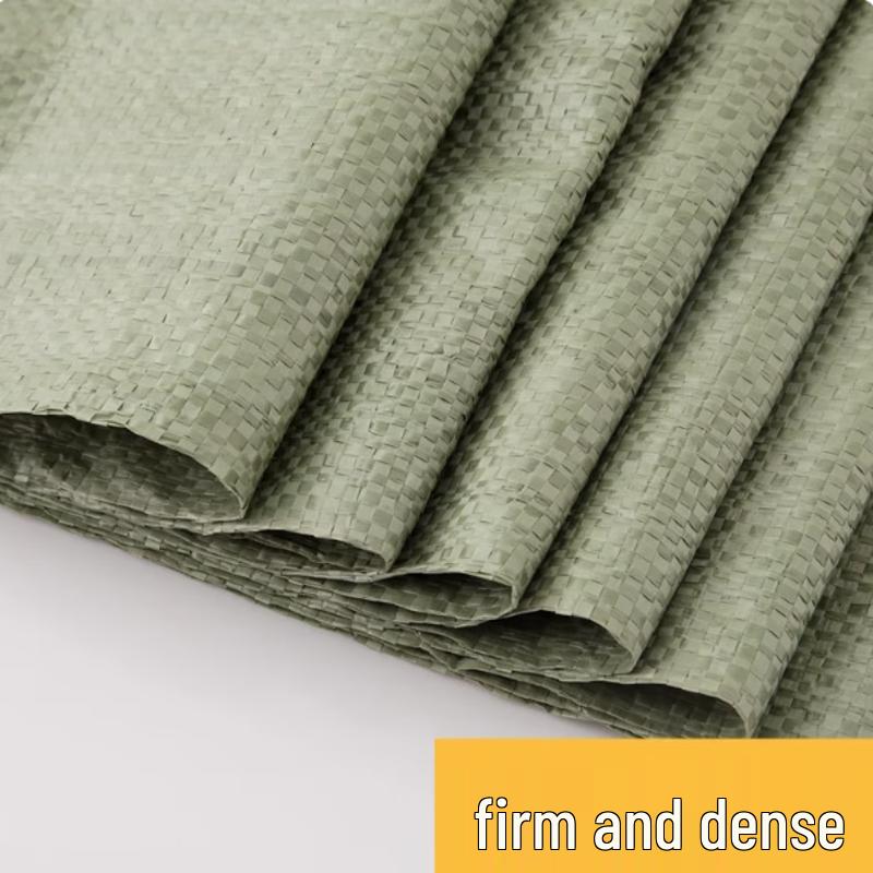 AVADEN Heavy-Duty Large Green Woven Packaging Bags