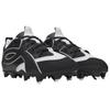 Under Armour Yard Icon Baseball Shoes Men's Black White (Unisex) Baseball Shoes 6010140 001
