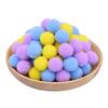 100Pcs 15-25mm Colorful Pompoms DIY Dolls Garment Handmade Material Soft Fluffy Pom Poms Ball For DIY Kids Toys Accessories