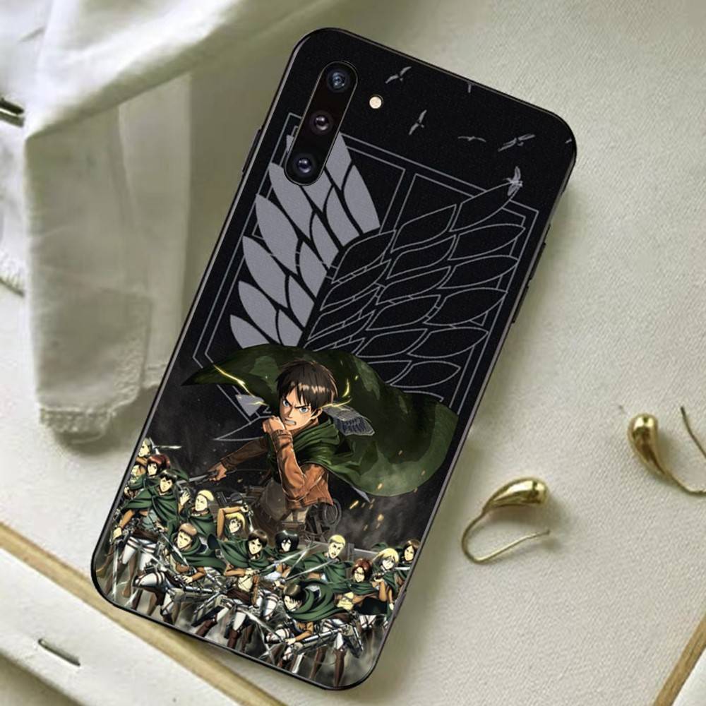 Japanese Attack On Titan Manga Phone Case For Redmi Note 4 X 5 A 6 7 8 T 9 9S 10 11 11S 11Epro Poco M3 Pro