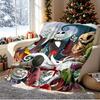 The Nightmare Before Christmas Pattern Blanket for Home Decoration, Bed, Sofa, Car Travel, Camping, Suitable for All Seasons, Birthday Christmas Gift