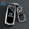 Leather 2 3 Buttons TPU Key Holder For Mazda 2 3 5 6 CX7 CX9 RX8 MX5 MPV Demio Car Key Cover Case Remote Shell Fob Bag Protector JYE3