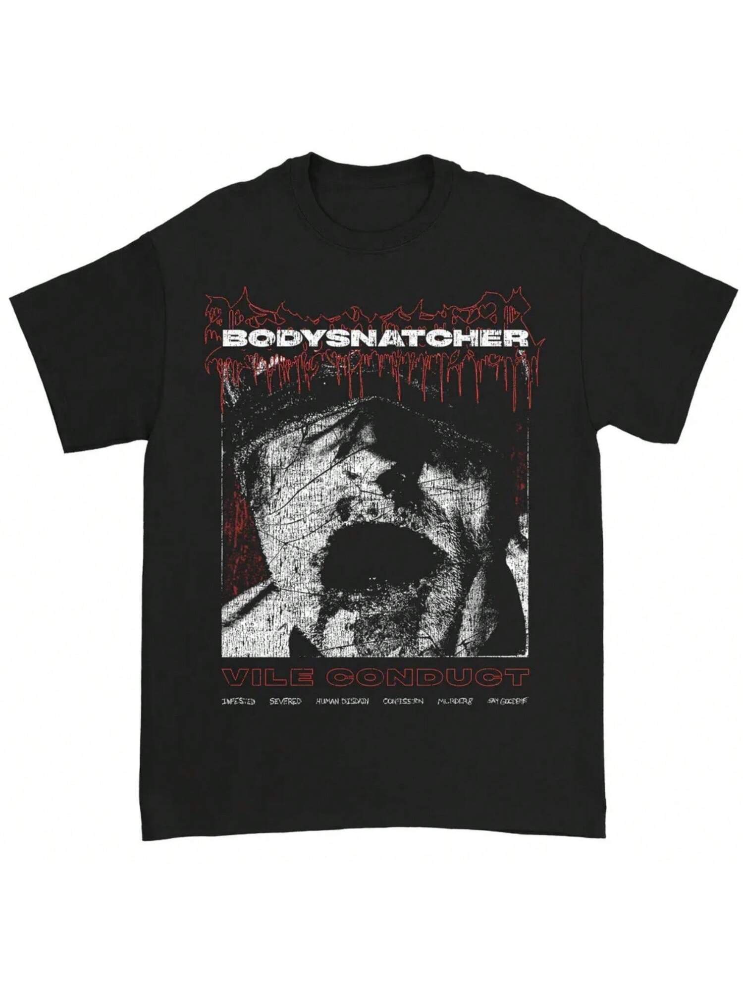 Bodysnatcher Band Music Black T-Shirt Cotton All Size RD389 S разноцветный