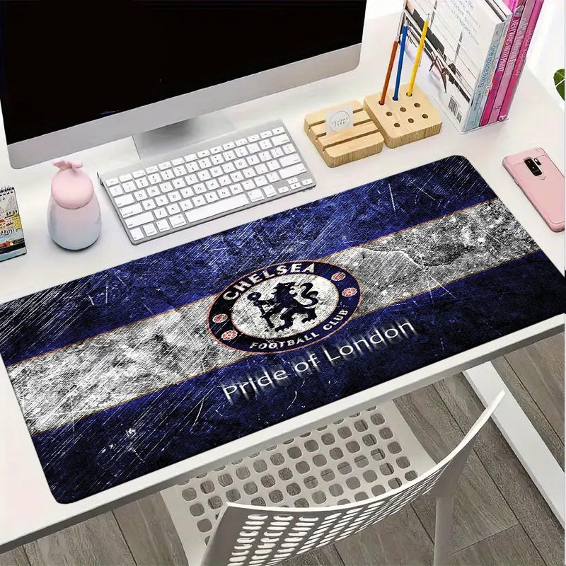 Chelsea Football Club Crest Mouse pad, Gaming Mouse Pad, keyboard pad, Desk Decor for computer notebook Fan Gift Birthday Gift