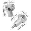 Handlebar Riser For Motorcycle Motorcycle Handlebar Risers Fat Clamp Motorbike Replacement Handle Aluminum Alloy Accessories For