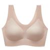 Cloud-Like Seamless Vest Full Bust Minimizer Bra, Plus Size Anti-Sag Side Gathering Lightweight Sleep Sports Bra