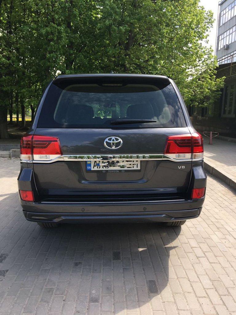 

Rear lining 2016-2025 (Executive 2016) Black color for Toyota Land Cruiser 200