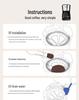 Midea Semi-Automatic Drip Coffee Maker, 650ml, MA-KF-D-101: Constant Temperature Extraction