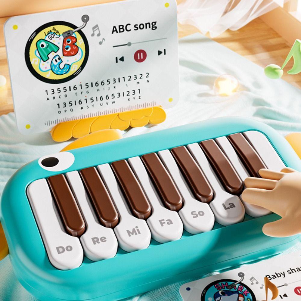 Learning Music Pocket Piano Keyboard Toy Musical Dinosaur Instrument Toy  Girls