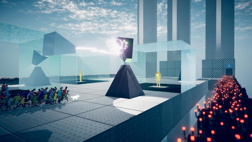 HUMANITY Front and Back Jacket Included -PS5 [Bonus] Manual,