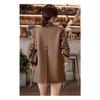 Women's 2023 Cross-Border Casual Suit Jacket for Petite Sizes with Back Slit Design