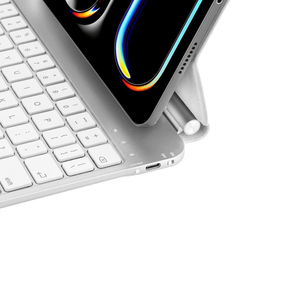 iPad Pro 11-inch 2022 and Air 5 Bluetooth Keyboard Protective Magnetic Case
