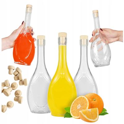 5X Butelka Irys Icona 500Ml Na Miody Pitne Nalewki