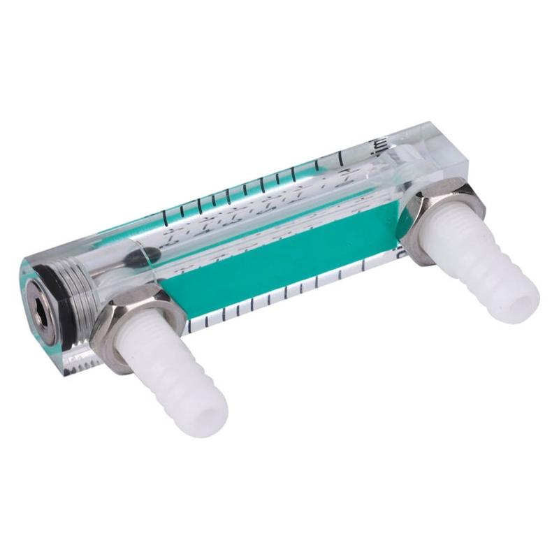 5LPM Plastic Air Flowmeter ( H=70mm Oxygen Flow Meter) with Control for Valve for Oxygen Conectrator It Can Adjust Flow