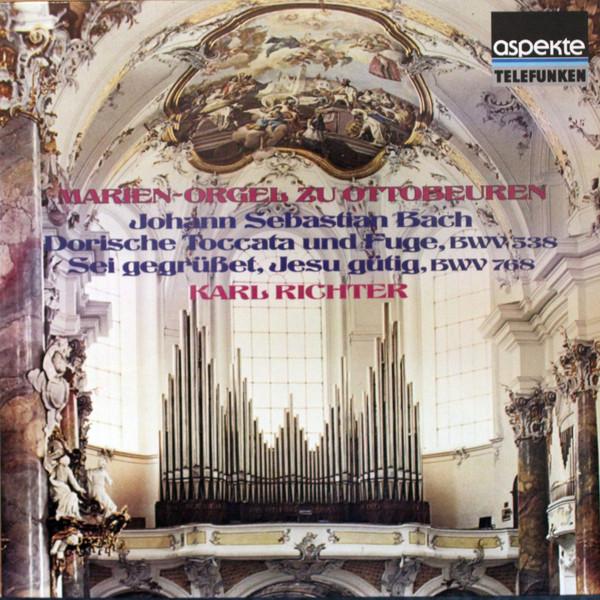 

LP Record KARL RICHTER Marienorgel Zu Ottobeuren J S Bach 641350AH TELEFUNKEN Germany Classical Used