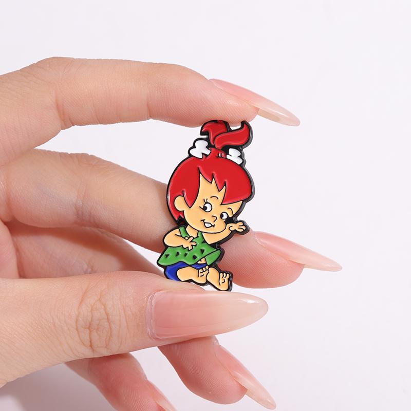 Cartoon Anime Characters Enamel Pins Custom Comedy Animation Brooches Lapel Badges Funny Jewelry Gift for Kids Friends