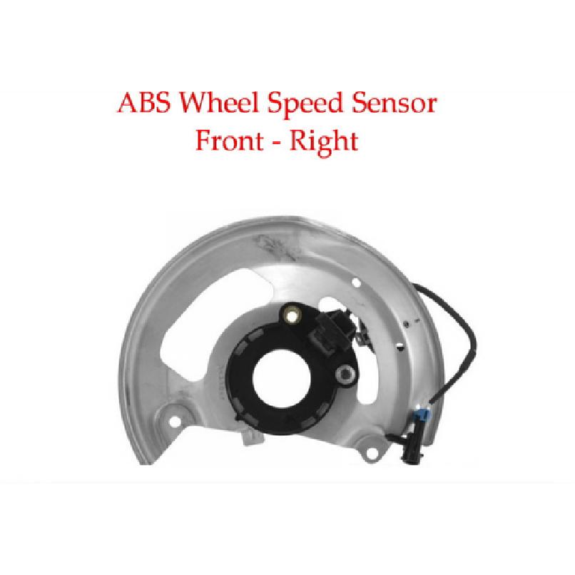 

ABS Wheel Speed Sensor & Dust Shield Front Right Fits: Chevrolet GMC RWD
