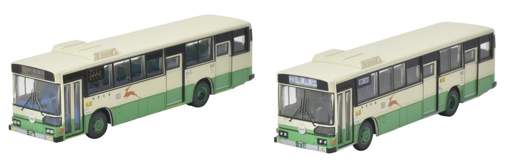 The Bus Collection Bus Collection Nara Kotsu 80th Anniversary Set Diorama Supplies 2-Car