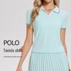 Women's Quick-Dry Breathable Loose Polo Shirt for Sports & Casual Wear