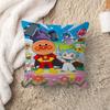 Anpanman Office Cushion Pillowcase Car Cushion CoverXCM Lumbar Pillowcase Sofa Pillowcover