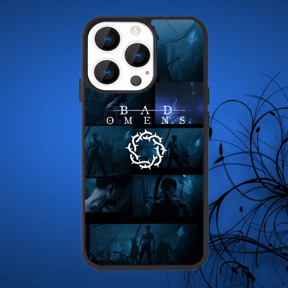bad O-omens Phone Case For iPhone 16,15,14,13,12,11,Plus,Pro,Max Mini Magsafe Magnetic Wireless Charging