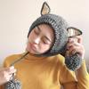 Winter Knit Earmuff Cutie Hat In 4 Colors
