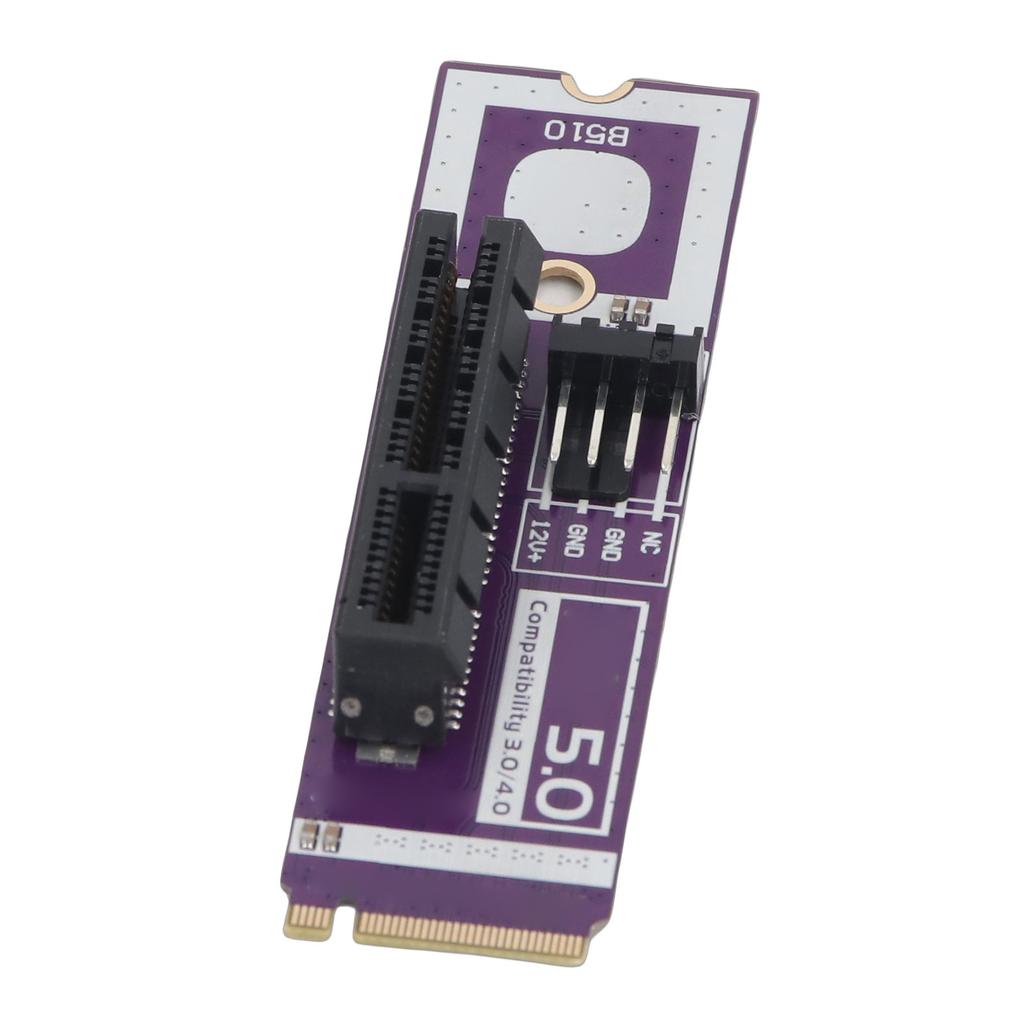 PCIE5.0 to M2 Adapter Card NVME to PCIE Expansion Card PCIE X4 Laptop External Graphics Card Expansion Adapter