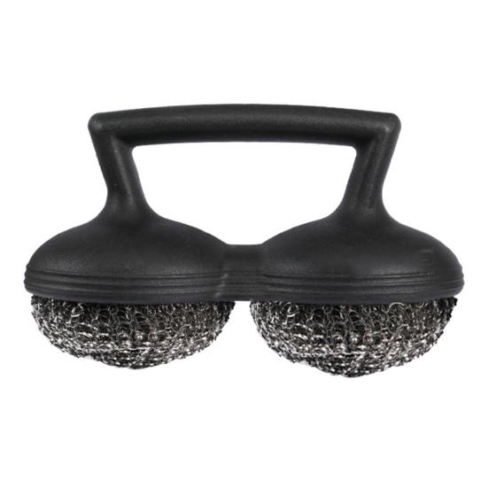 

Шариковые щетки из нержавеющей стали для чистки кухни, чистящие средства для решеток, кастрюль, сковородок, пятен, ржавчины чёрный