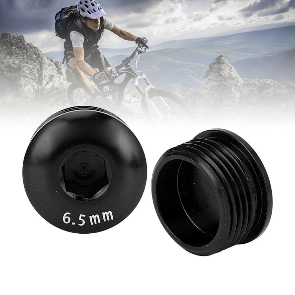 2PCS 6.5mm Bike Pedal Screw Cover M14 Thread Cycle Pedal Locking Screw  Bike Pedal Protection