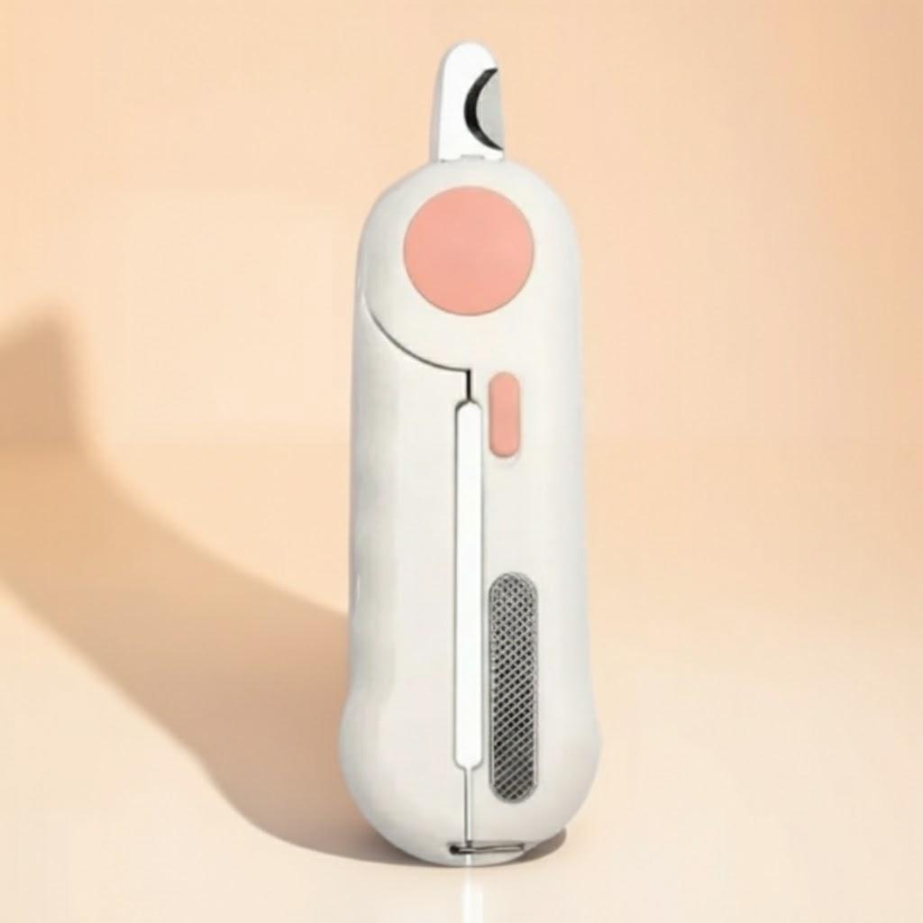 

Premium Pet Nail Clipper with LED Light Professional Dog Cat Grooming Claw Trimmer Safe Quick Cutter Supplies Tools Accessories рожевий