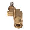 Quick Connecting Pivoting Coupler Attachment 1Celsius4in for Pressure Washer Nozzle   4500psi Garden Supplies