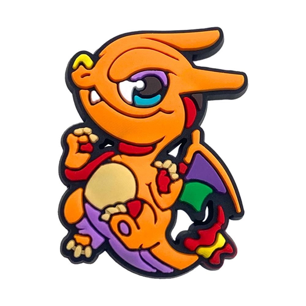 Puha Gumi Pokémon Virágos Klumpa Cipőcsatok