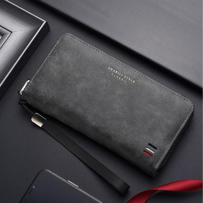 Billeteras para Hombre Billetera Larga, Tarjetero de Cuero, Monedero, Estilo de Negocios