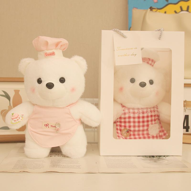 Literary William Bear Series Dolls Cute Clothing Teddy Bears Plush Toys Animals Give Friends Birthday Gifts
